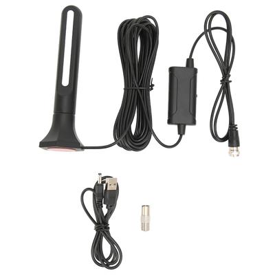 אנטנת טלוויזיה דיגיטלית HD תומכת 4K 1080p טווח ארוך 300 מייל אנטנת HDTV מוגברת עבור Fire TV