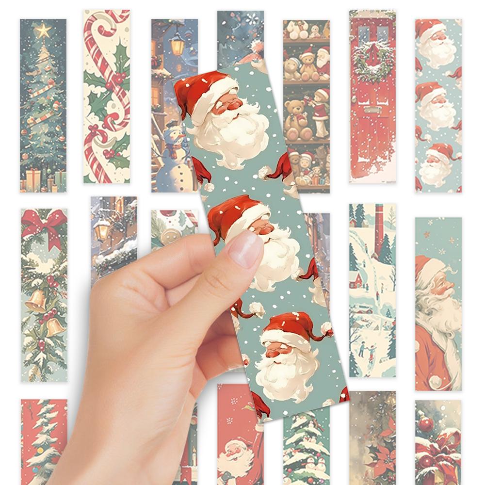 

32 шт., ретро рождественские закладки, идеально подходят для учителей, читателей и книголюбов, идеально подходят для подарков, вечеринок и дней рождения