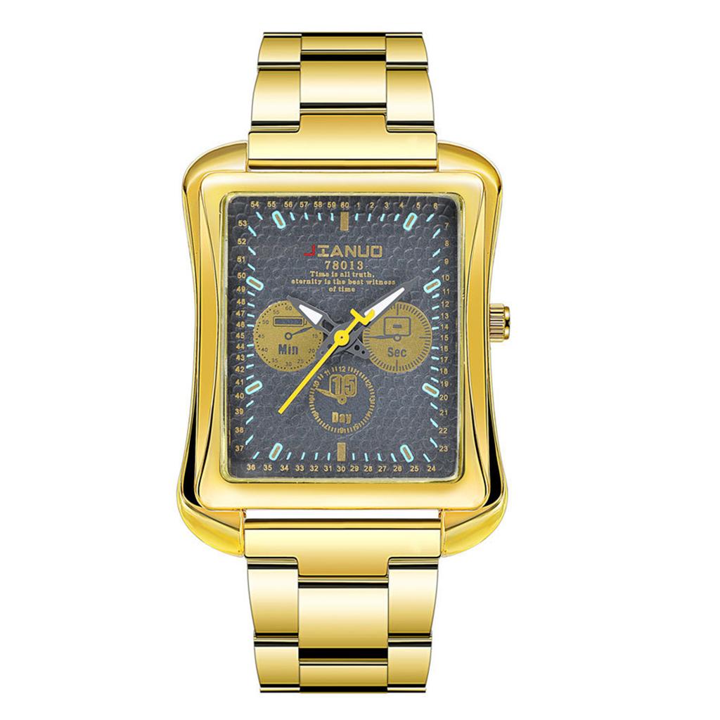 Men's  Luminous Running Alarm Clock Watch