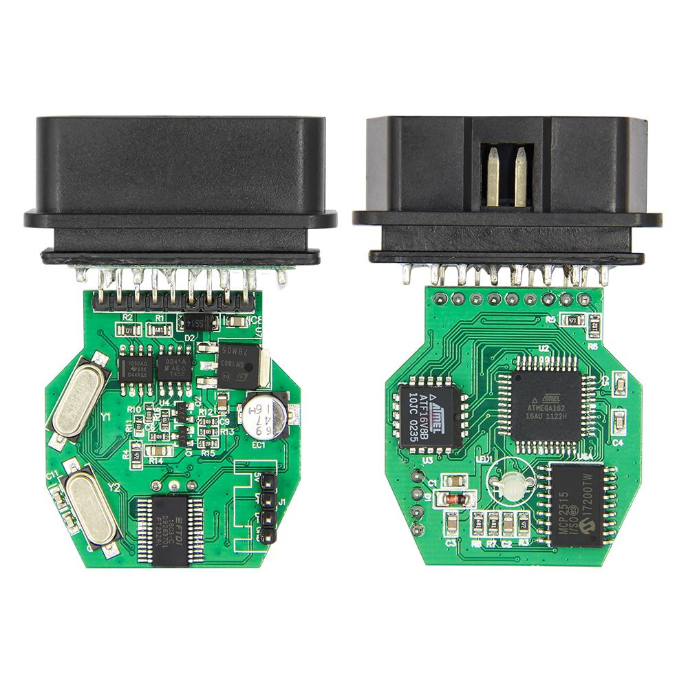 For K+DCAN FTDI 9241A With Switch K DCAN OBD 2 OBD2 Interface OBDII Car Diagnostic Auto Tools K-line K line For Inpa Cable
