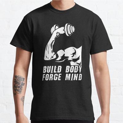 Men Fashion Casual Short Sleeves Motivational Gym Bodybuilding Tops Aesthetic Vintage Oversized T-shirts