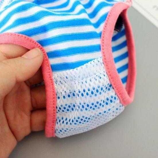 Yousheng Dog Menstrual Pants Comfortable Anti-harassment Cotton Pet Puppy Dog Bowknot Diaper Clothing Pet Supplies
