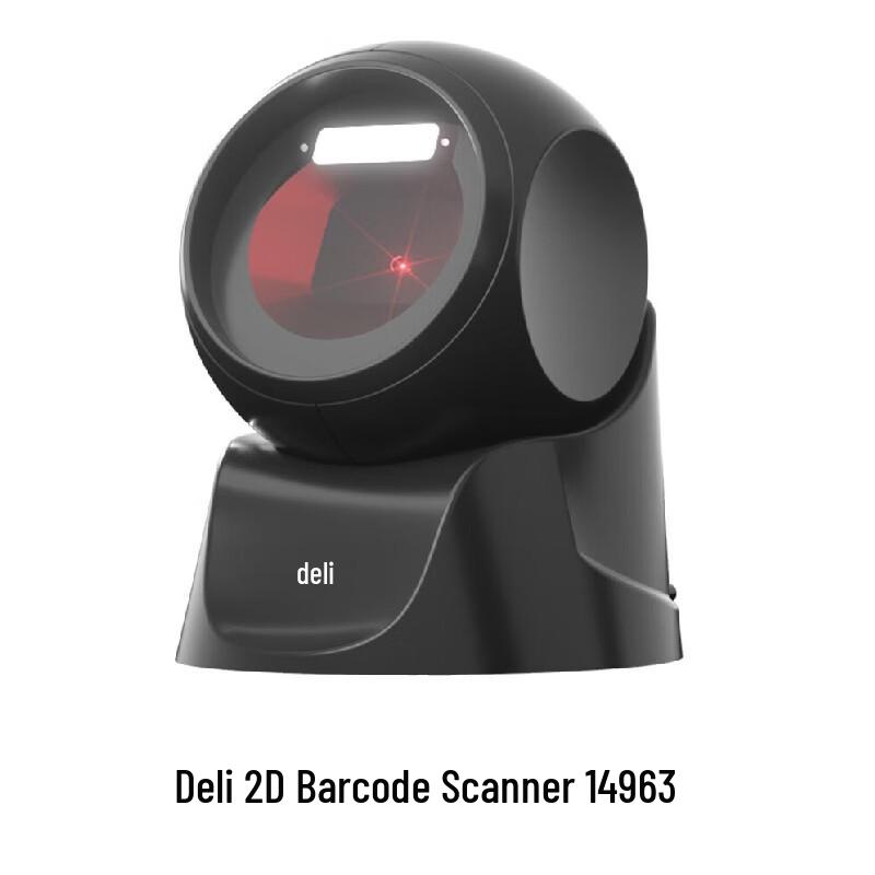 Deli 1D/2D Wired Barcode Scanner 14963