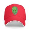 Summer Cap Sun Visor Green Hip Hop Caps The Mask Movie Cowboy Hat Peaked Hats