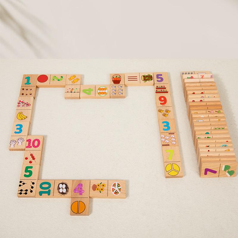 

Montessori Shape Matching Board Game Digital Solitaire Images Animal Fruit Blocks Puzzles Educational Toys For Children Wooden