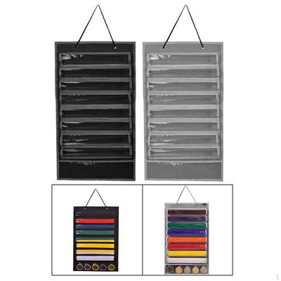 2Pieces Belt Display Dustproof Organizer Durable Felt Adults Kids Holder Karate Storage