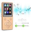 T1 Music MP3 MP4 Player   Support 32G Memory Card Crossshaped Buttons White