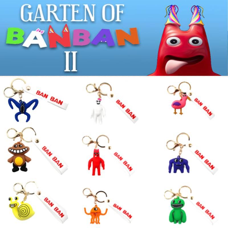 Haoan Plüsch Banban Garten Schlüsselanhänger Anhänger Für Schlüssel und Taschen Niedlich und Bunt PVC Material