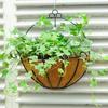 Cocoanut Hanging Basket Cocoanut Hanging Pot Cocoanut Hanging Pot Cocoanut Hanging Basket Half-round Flower Stand Hanging Basket