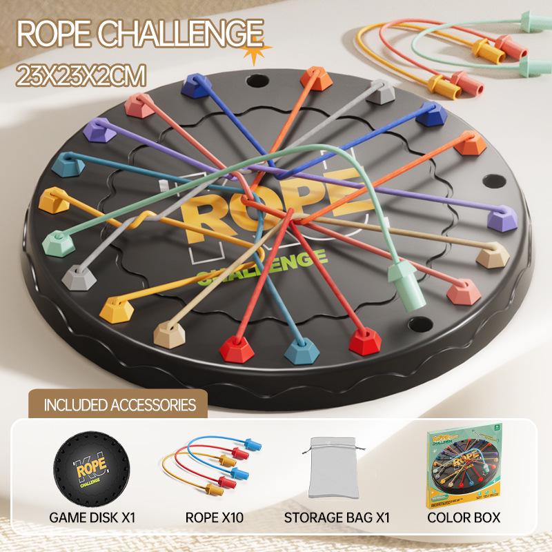 Unravel the Rope: Big Challenge Educational Table Game for Kids