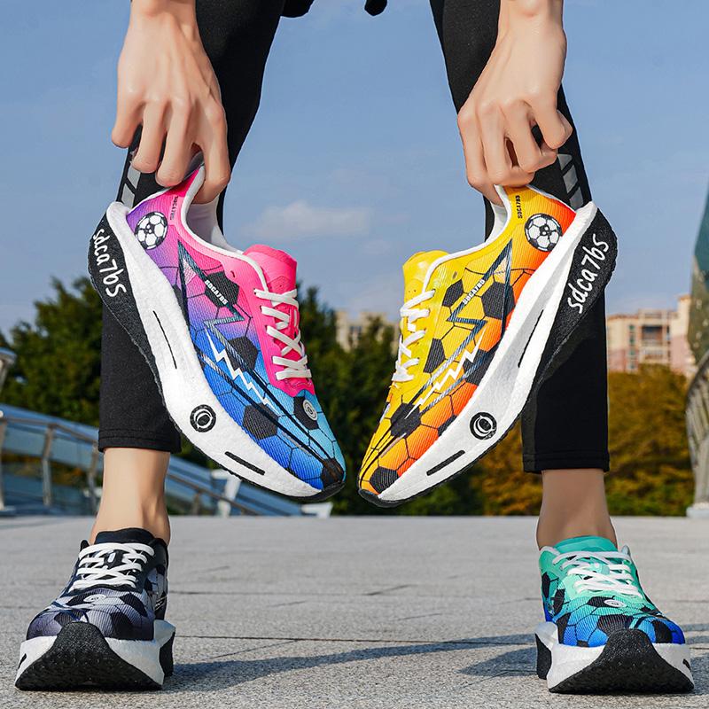 Running Shoes Carbon Board Speciality Marathon Men Sports Outdoor Breathable Lightweight Women's Comfortable Athletic Nonskid Casual Sneakers