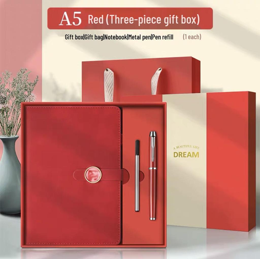 A5 Luxury Business Notebook Gift Set with Custom Logo