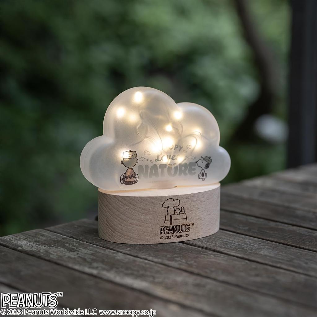 Chatani Snoopy LED Light Cloud Love NATURE W13 x x H13cm D7.5 "Peanuts" 151-333PS2301