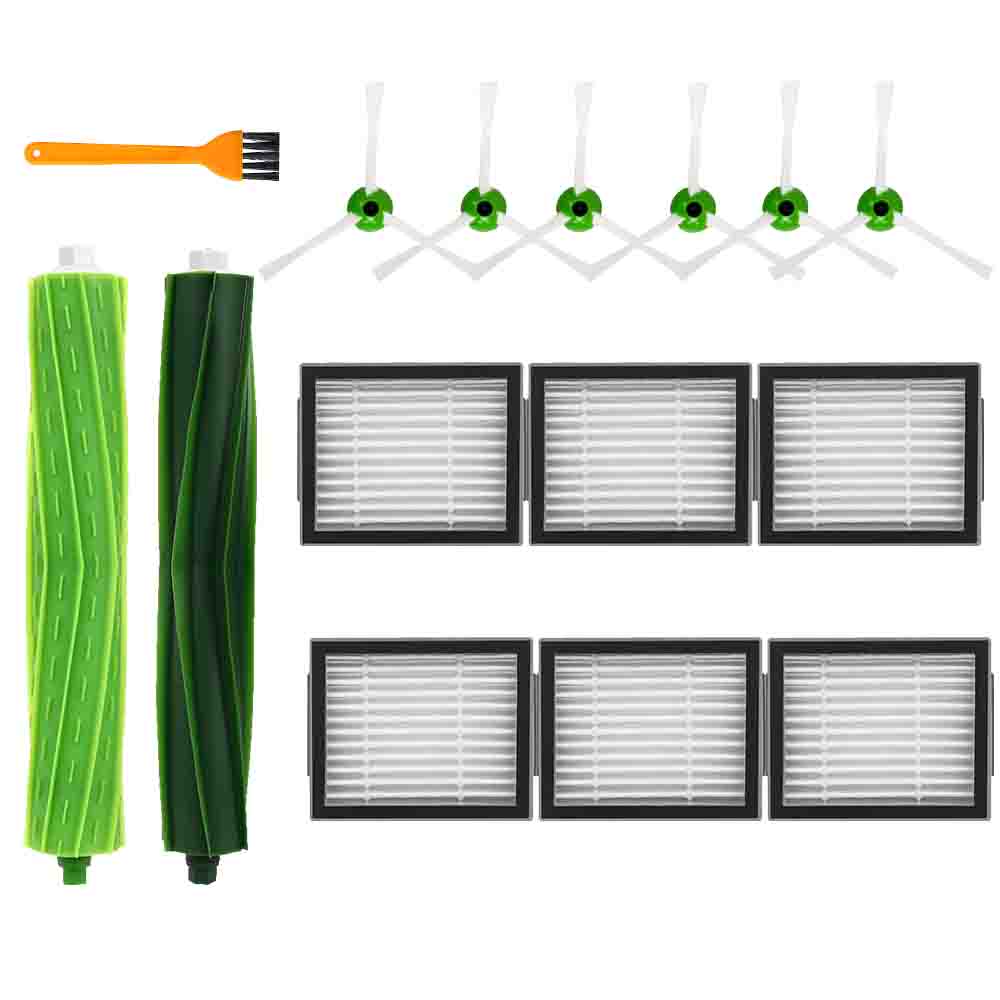 Ricambi Per iRobot Roomba i3 i3+ i4 i4+ i6 i6+ i7 i7+ i8 i8+ E5 E6 E7 Robot Aspirapolvere Spazzola Principale Rotante Spazzola Laterale Filtro Accessori