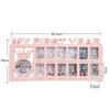 PP Newborn Photo Frame 0-12 Months Pictures Commemorative Album Cute Baby Keepsake Frame