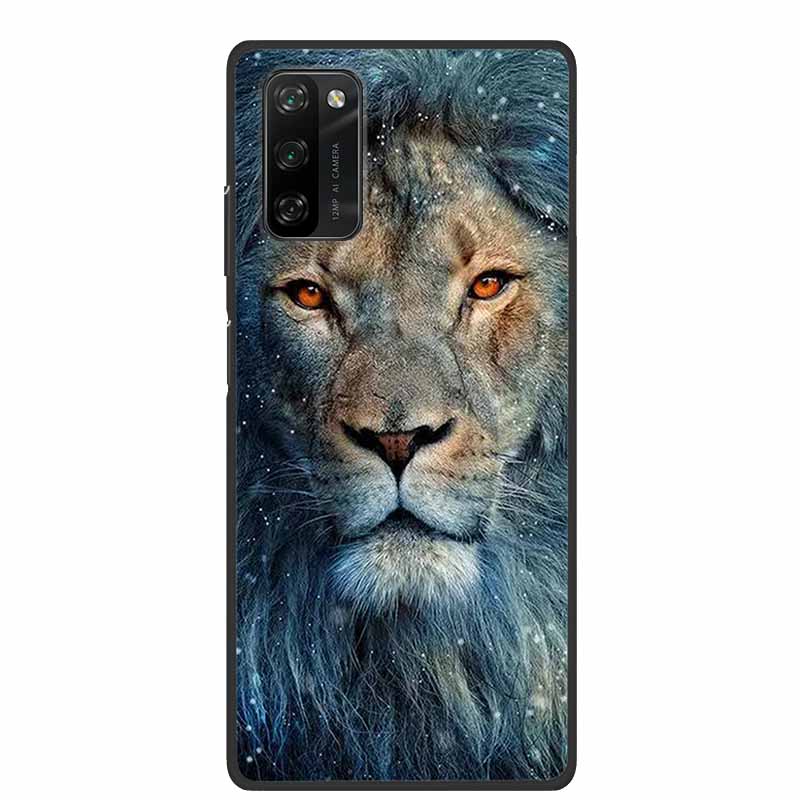 Per Custodia Blackview A100 Animali Morbido Silicone TPU Cover Posteriore per BlackviewA100 Lupo Antiurto Protezione Paraurti Capa