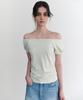 ANDNEEDS Lucy Cap Sleeve Tee (Lime)