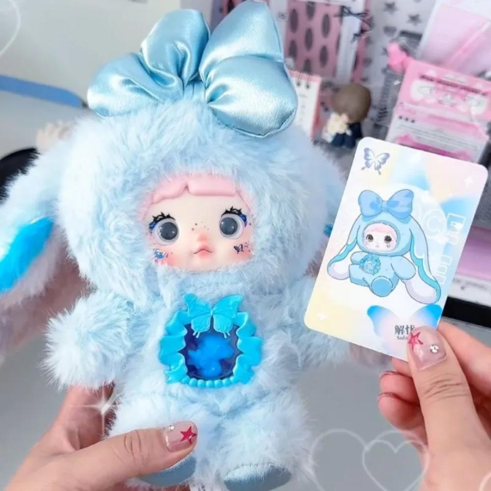 Nommi V6 Fantasy World Series Plush Blind Box Nommi Vinyl Mystery Box Surprise Bag Pendant Action Figure Bunny Sheep Doll Gifts
