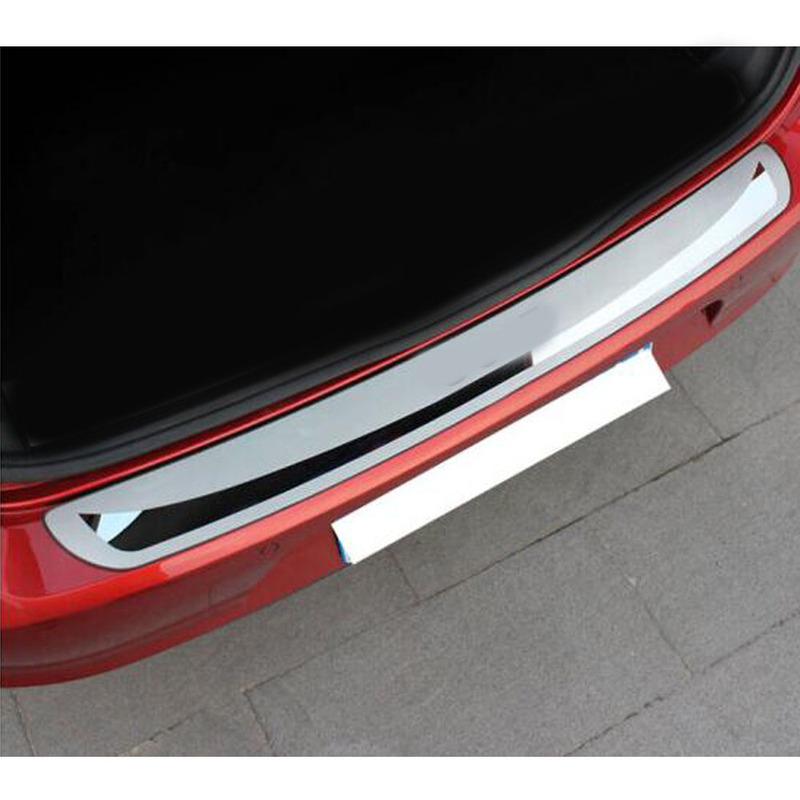 For VW Volkswagen Golf7 Golf 7 2014 2015 2016 2017 2018 Car Outside Rear Bumper Tailgate Pedal Strip Trim Plate Threshold Frame