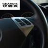 Car Styling Steering Wheel Buttons Sequins Frame Decoration Covers Stickers Trim for BMW 5 Series E60 Interior Auto