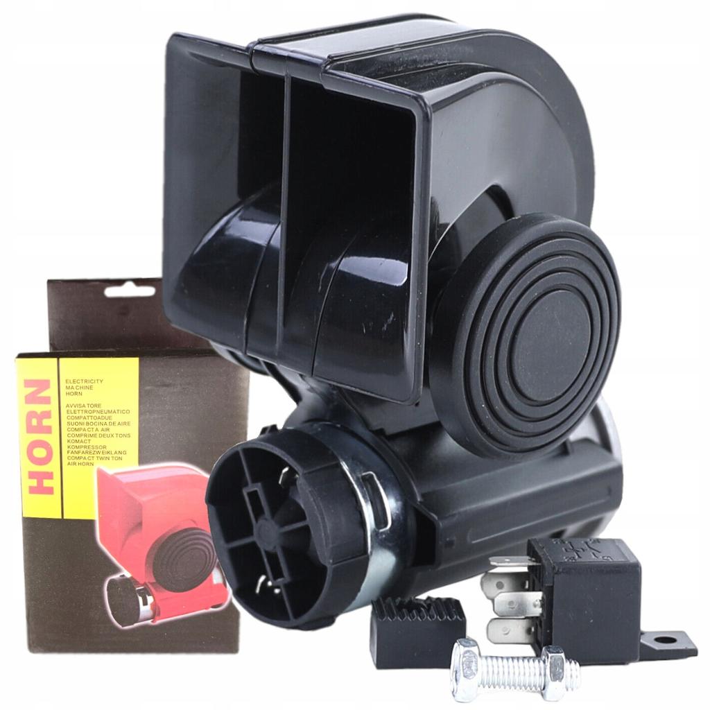 POWERFUL HORN 139 dB 12V FANFARE HORN CAR COMPRESSOR