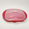 New Microwave Bacon Cooker Tray with Lid, Anti-Splatter Drainage Tray, Minimizes Fat, Ideal for Bacon, Pizza, Sauces, Quick Meal