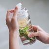 DEAN & DELUCA Water Tumbler Clear White 460ml (9x17x9cm)