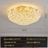 UOSU Modern Crystal LED Ceiling Light