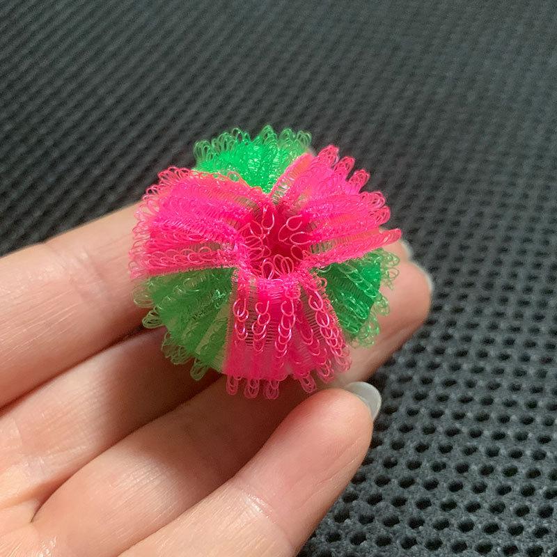 Magischer Waschmaschinen-Haarentferner, Wäscheball, Kleidung, Körperpflege, Haarball, Reinigungsball, greift nach Flaumhaaren, zufällige Farbe