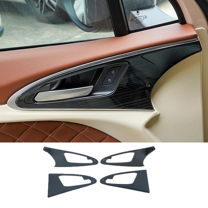 For GWM ORA Good Cat   Steel Interior Accessories Gear Panel Front Water Cup Door Handle Bowl Windows Rise Cover Trim