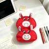 Large Capacity Pencil Case Plush Stationery Pouch Cartoon Earphone Pouch  Stationery Organizer