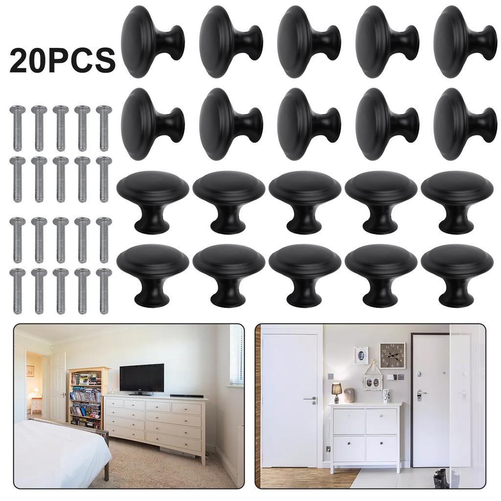 Furniture Handle 20Pcs Cabinet Handles Corrosion-Resistant
