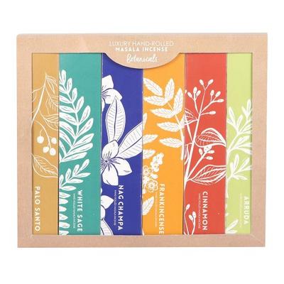 Botanical Masala Incense Sticks Set (Pack of 6)