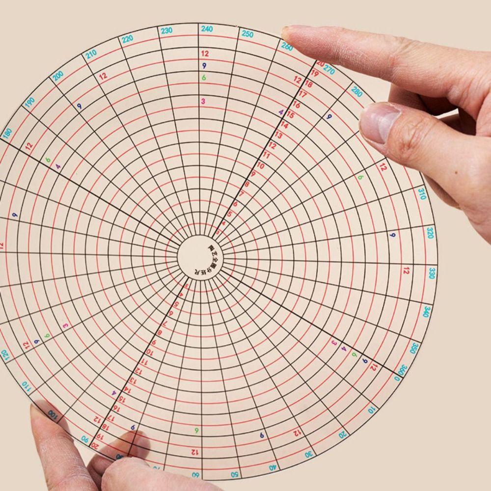 Circular Pottery Round Divider Clay Sculpture Ceramic Painted Tool  Arts and Crafts