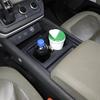 MUMAREN Storage Console Box with Bottle Center Console Storage Box with Silicone Car Interior Storage Box for Small Items Box, Holder, Non-Slip