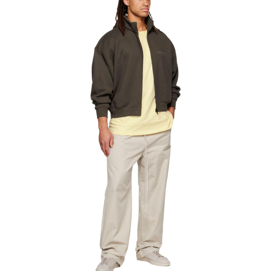Fear of God Essentials Fall/Winter 2022 Relaxed Lounge Pants With Drawstring And Pockets Unisex Bottoms Smoke-Grey FOG-FW22-424