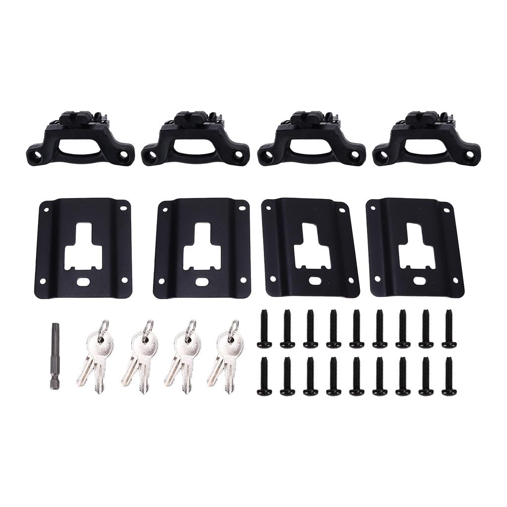 Truck Bed Cleats Locking Set FL3Z‑99000A64‑B Replacement for Ford F‑250 F‑350 Super Duty 2017‑2021