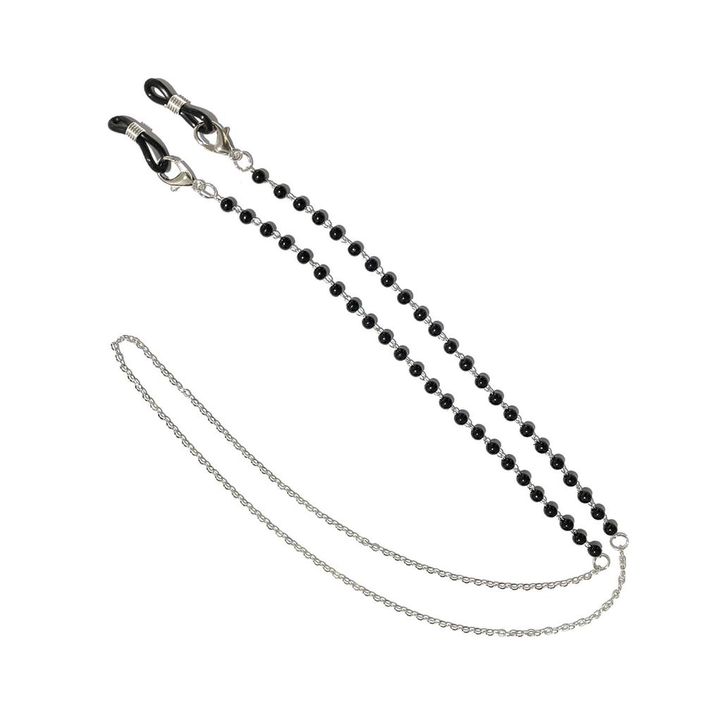 Glasses Chains With Beads Thin Adjustable Eyewear Straps For Sunglasses Mask Holder Women Men Stylish Accessory
