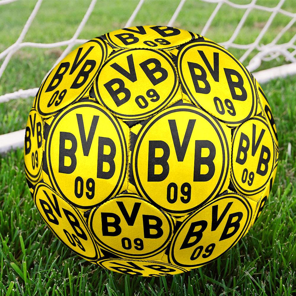 1pc Borussia Dortmund Soccer Ball Size 5 Indoor Soccer Ball Fashion Colorful Backyard Game - Great For Sports Fans Gift HE14