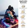 1pc Colorful Galactic Lion Blanket Seasonal Home Decorative Throw for Couch, or Car Seat Cover,Living Room.K017