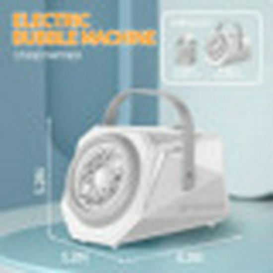 

Перезаряжаемая машина для выдувания пузырей с дистанционным управлением для мероприятий