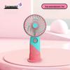 Rechargeable Mini USB Desk Fan: Portable, Strong Wind Handheld Electric Fan