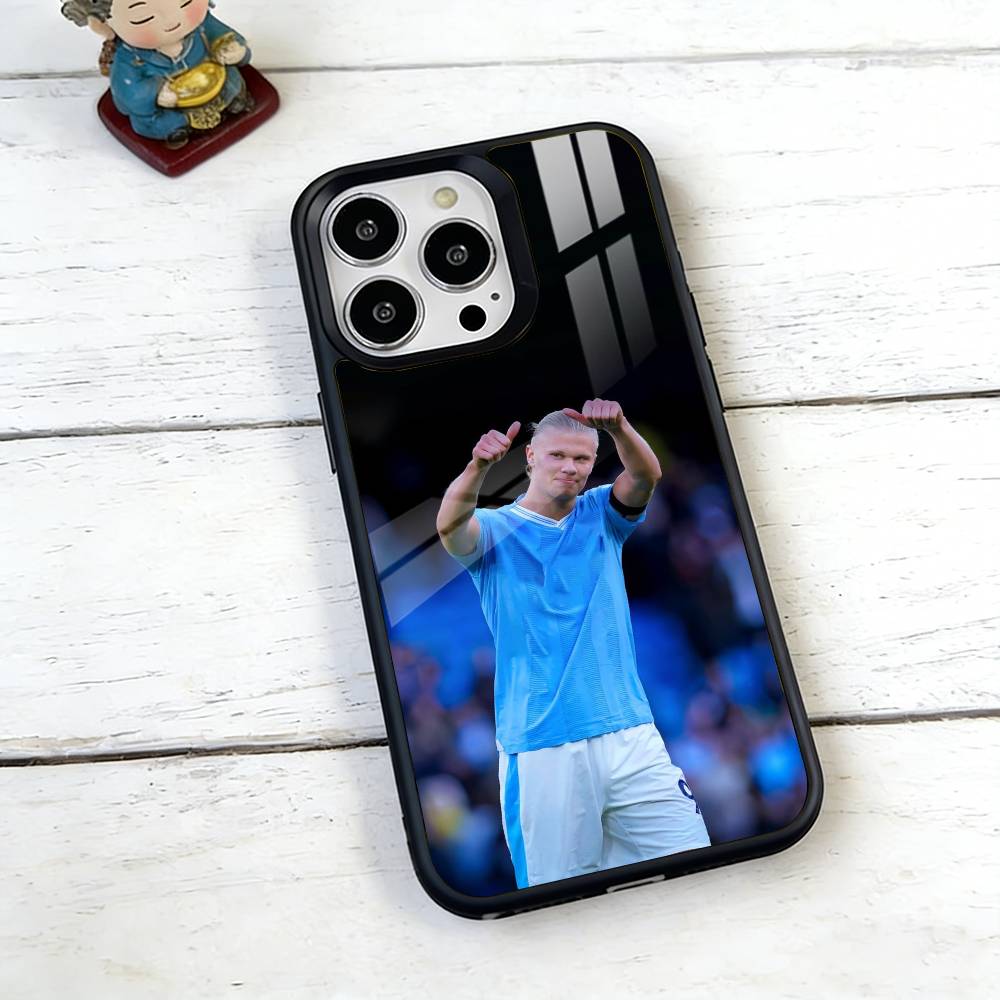 F-Football E-Erling H-Haaland Phone Case For iPhone17,16,15,14,13,12,11 Plus,Pro Magnetic with Magsafe Wireless Charging