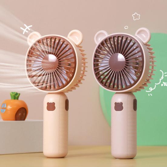 Mini Ventilatore Portatile 100 Velocità Piccolo Potente Carino Portatile Leggero Ricaricabile USB Ventilatore Personale Raffreddante per Viaggio Ufficio Casa