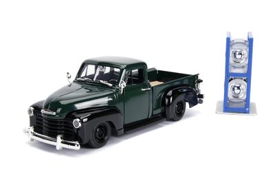 1953 Chevrolet 3100 Pickup Truck Zielony z dodatkowymi kołami Just Trucks Series Diecast Model Car przez 1/24 Jada"""
