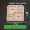 Jindinghui Sugarcane Pulp Disposable Takeaway Containers