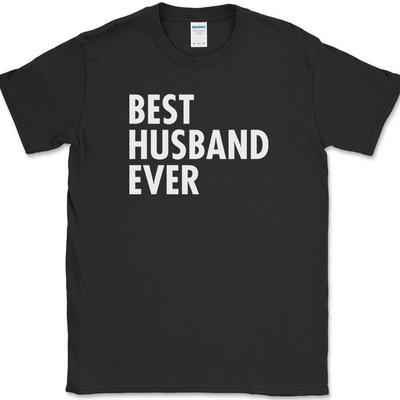Koszulka Najlepszy Mąż na Świecie Zabawny Prezent na Małżeństwo dla Żony Humor Nowość T-shirt