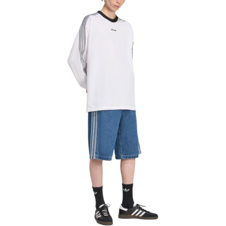 Adidas Originals Ss25 Long Sleeve Jersey Casual Loose Fit T-Shirt Men Tops JX3100