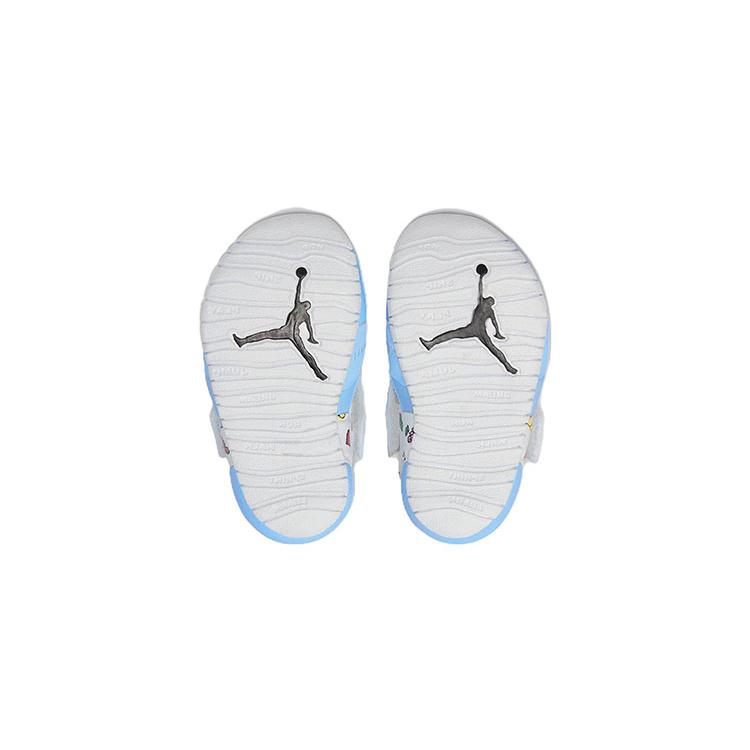 Jordan Flare Air Low Top Toddler Shoes Blue Infant And Toddler DM8972-417