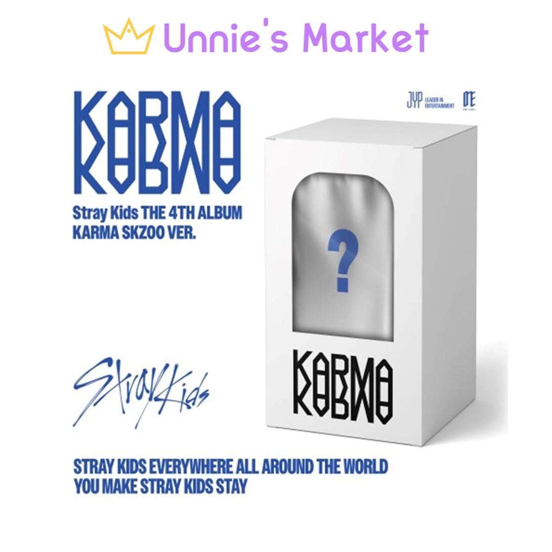 

[Попереднє замовлення][SITE POB] Stray Kids - KARMA (SKZOO ВЕР.) + Безкоштовний подарунок NO POB